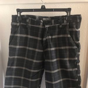 Plaid Streetwear Shorts